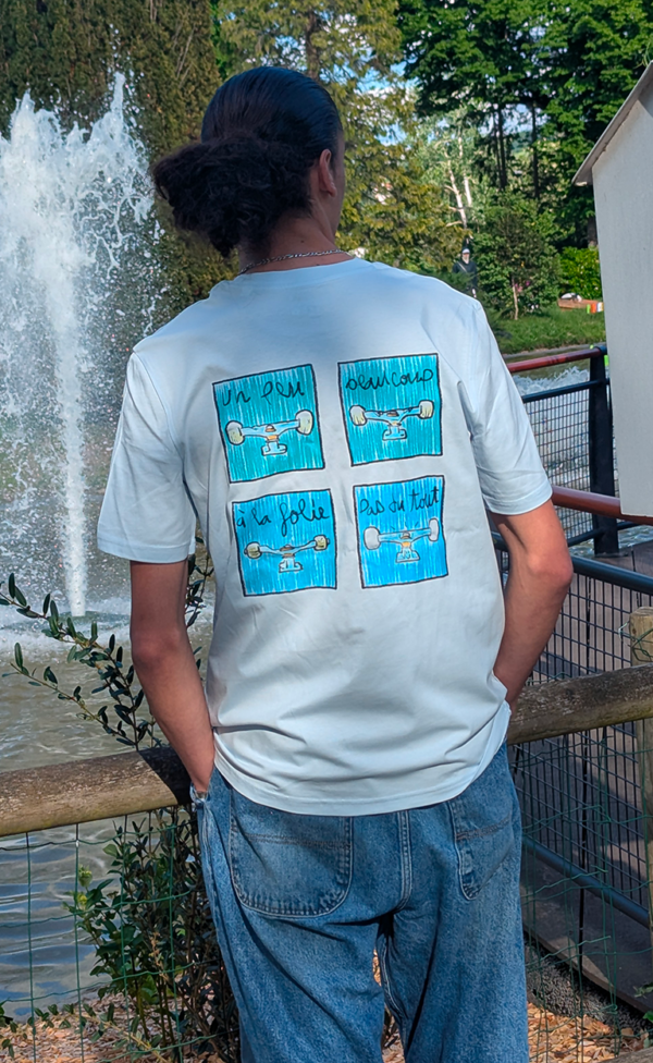 Laurent Claveau A la folie Trucks (Blue Lce) – T-shirt